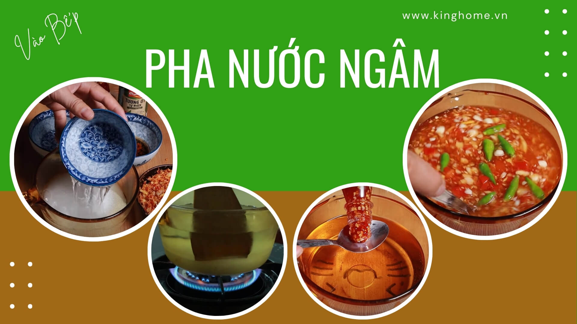 Pha nước mắm Gân bò ngâm mắm