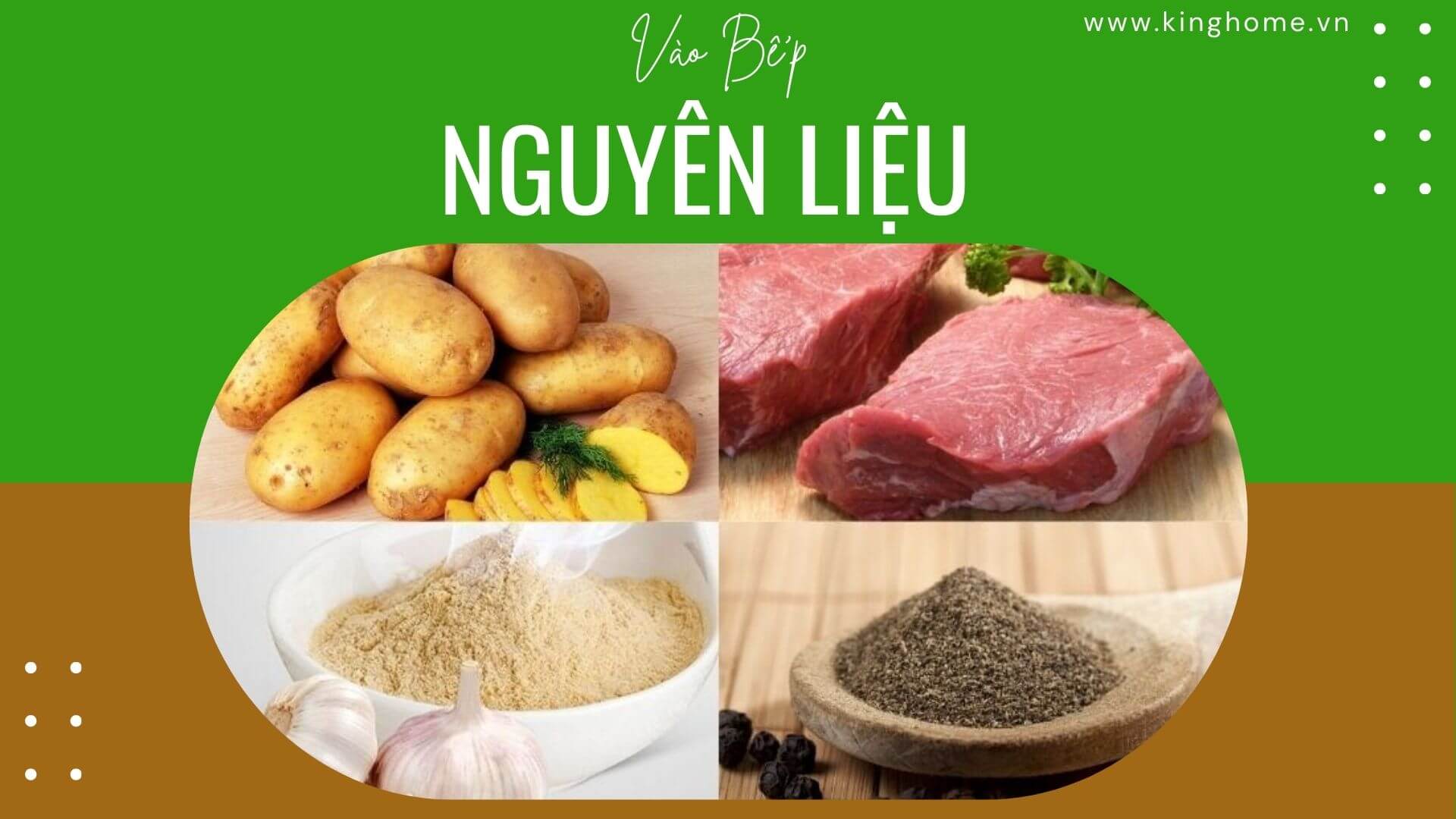 Nguyên liệu làm khoai tây nhồi thịt nướng