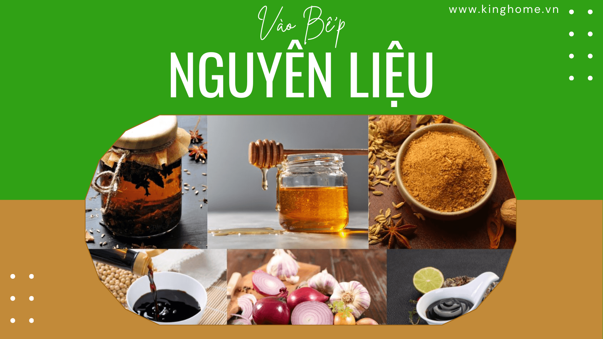 Nguyên liệu làm Nước sốt ướp thịt nướng