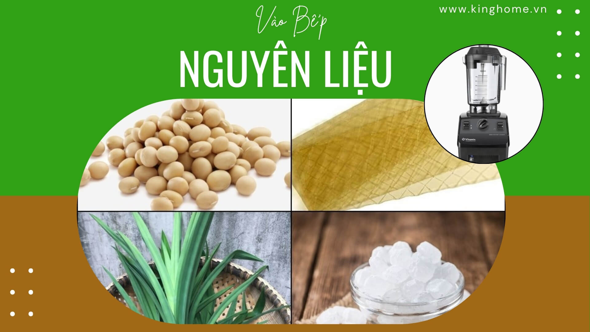 Nguyên liệu làm Tàu hủ nước đường