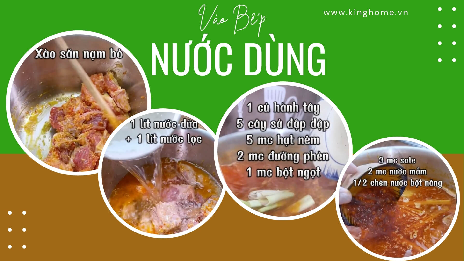 Nấu nước dùng bún bò cay Bạc Liêu