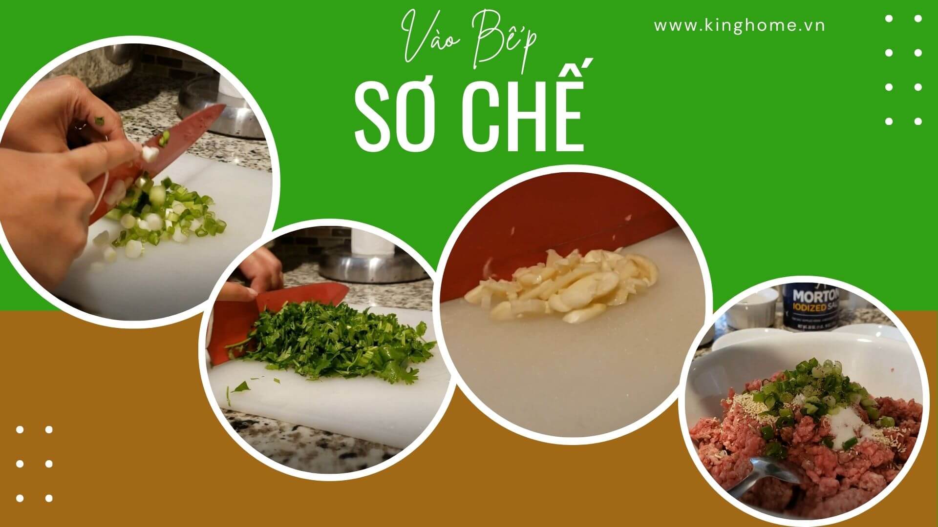 Sơ chế món bún thịt bò cà chua