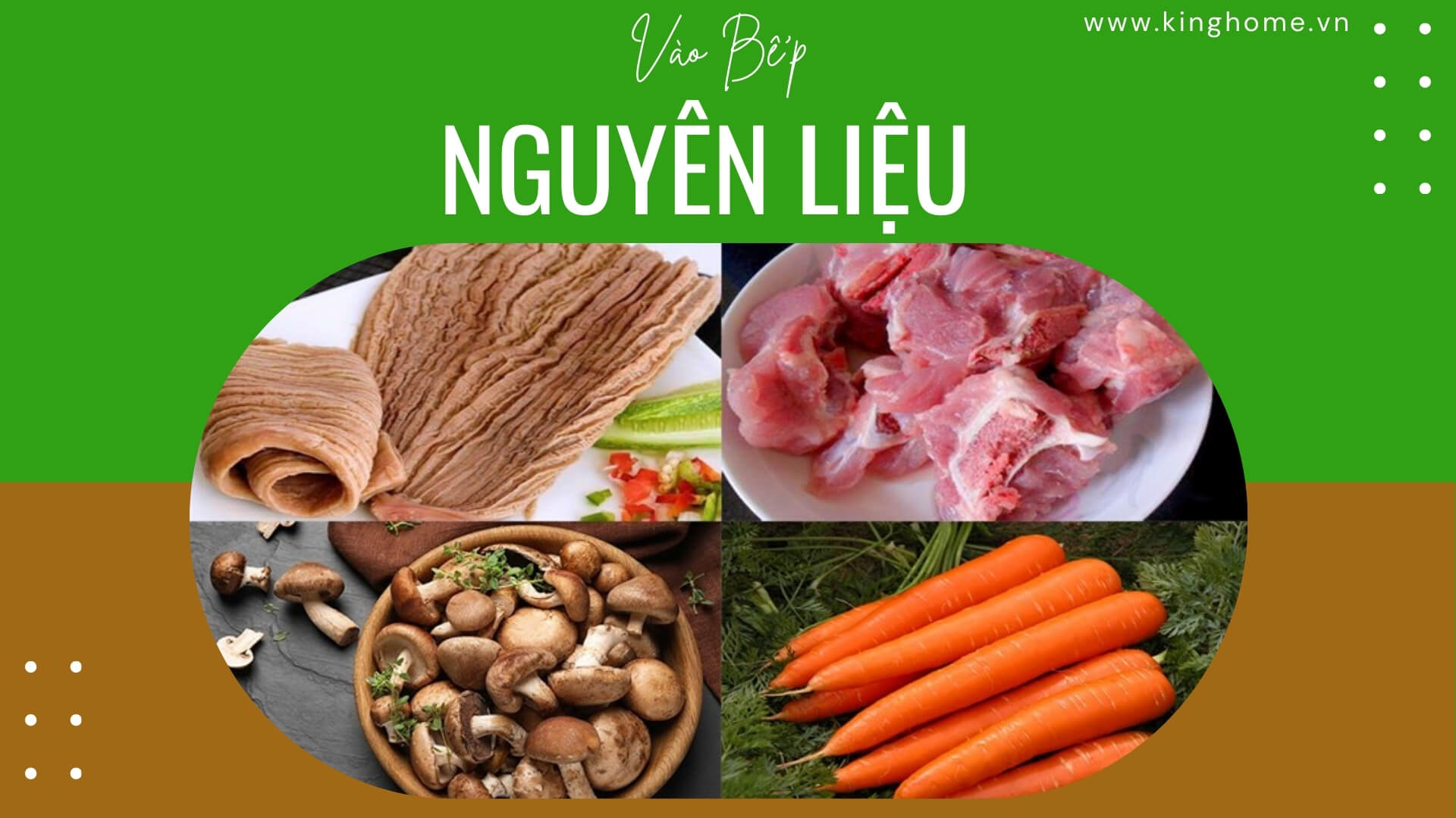 Nguyên liệu làm Lẩu bao tử cá hầm tiêu xanh