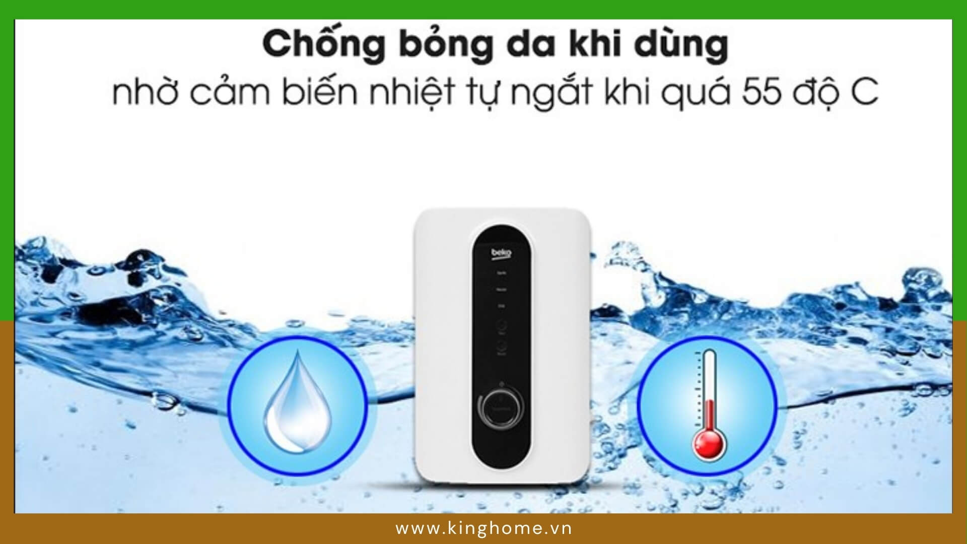 Cảm biến lưu lượng nước trên máy nước nóng là gì?