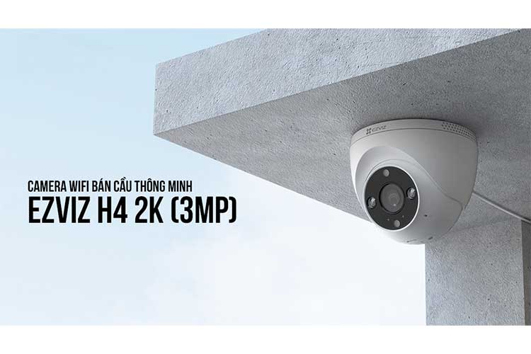 Camera WiFi bán cầu thông minh Ezviz H4 2K (3MP)