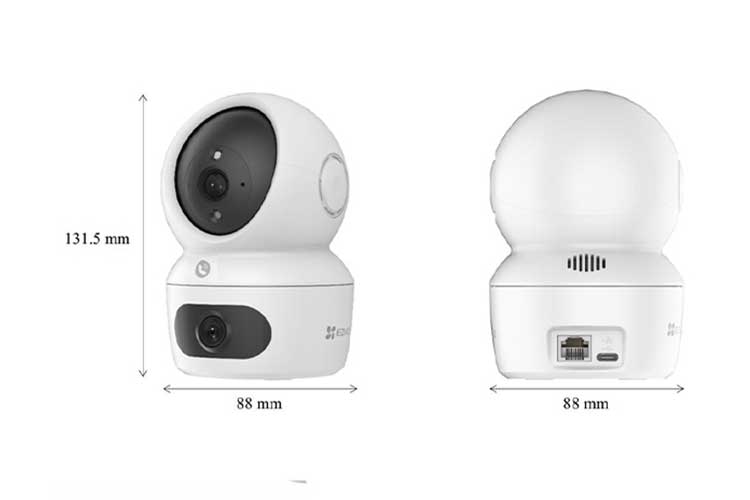 Camera WiFi ống kính kép Ezviz H7C (4MP+4MP)