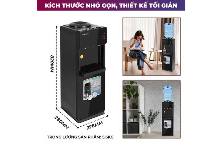 Cây nước nóng lạnh Fujihome WD61E