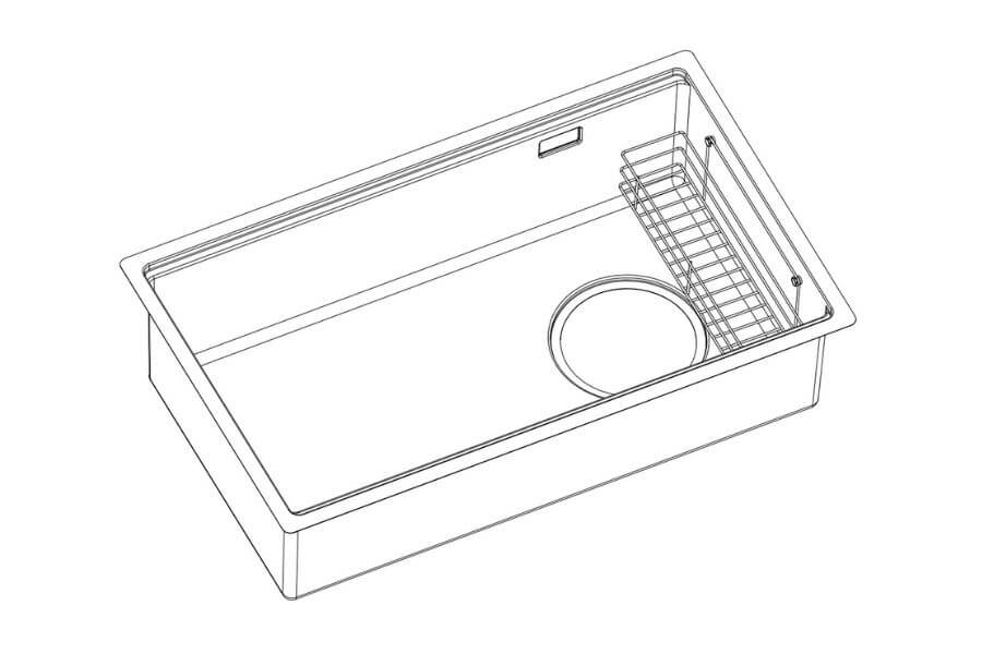 Chậu rửa bát Kluger KY7545FS – S75