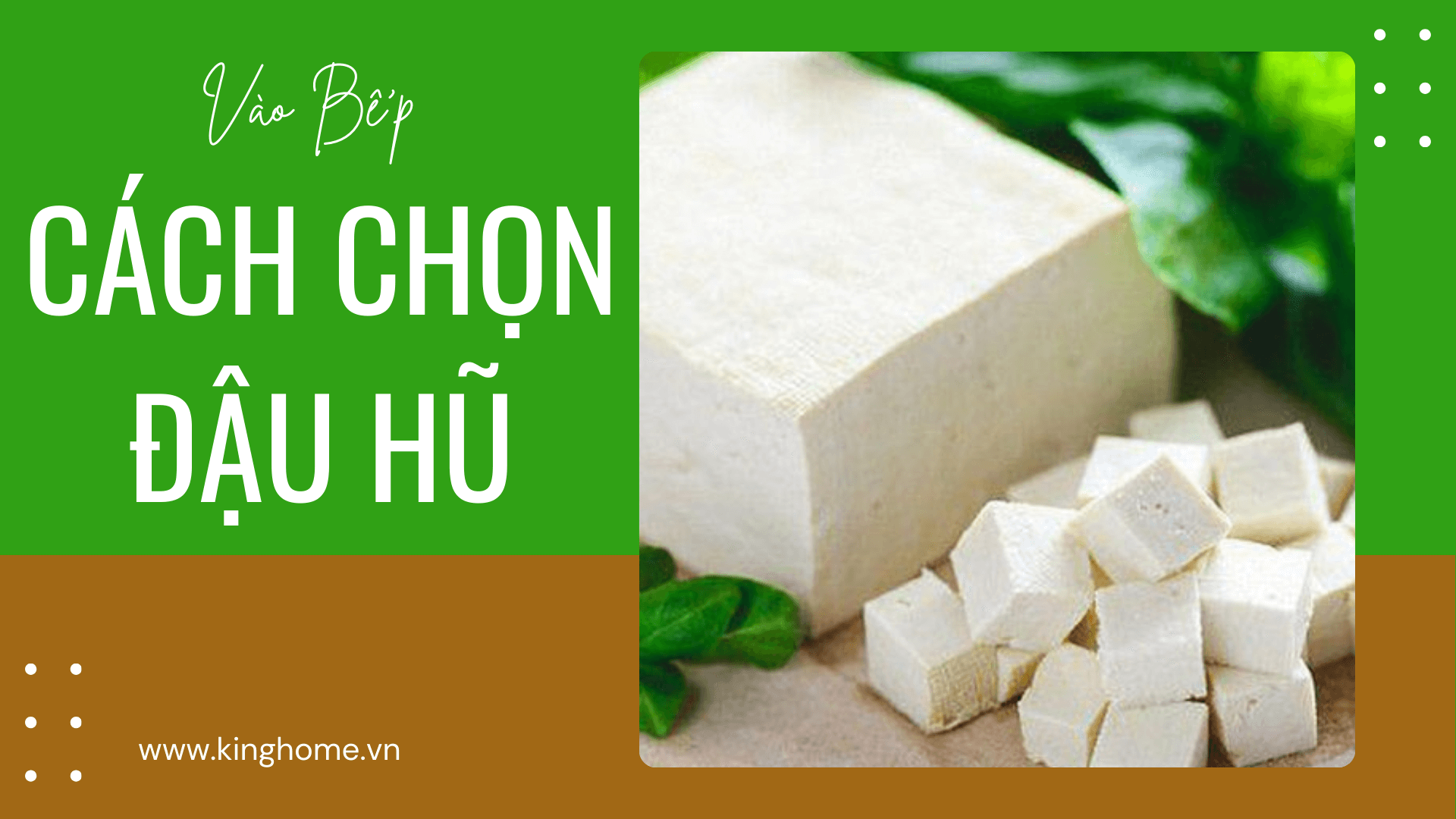 Cách chọn đậu hũ ngon không thạch cao