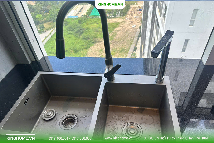 Lắp Đặt Combo Thiết bị Bếp Tại Chung Cư Sunrise Riveside