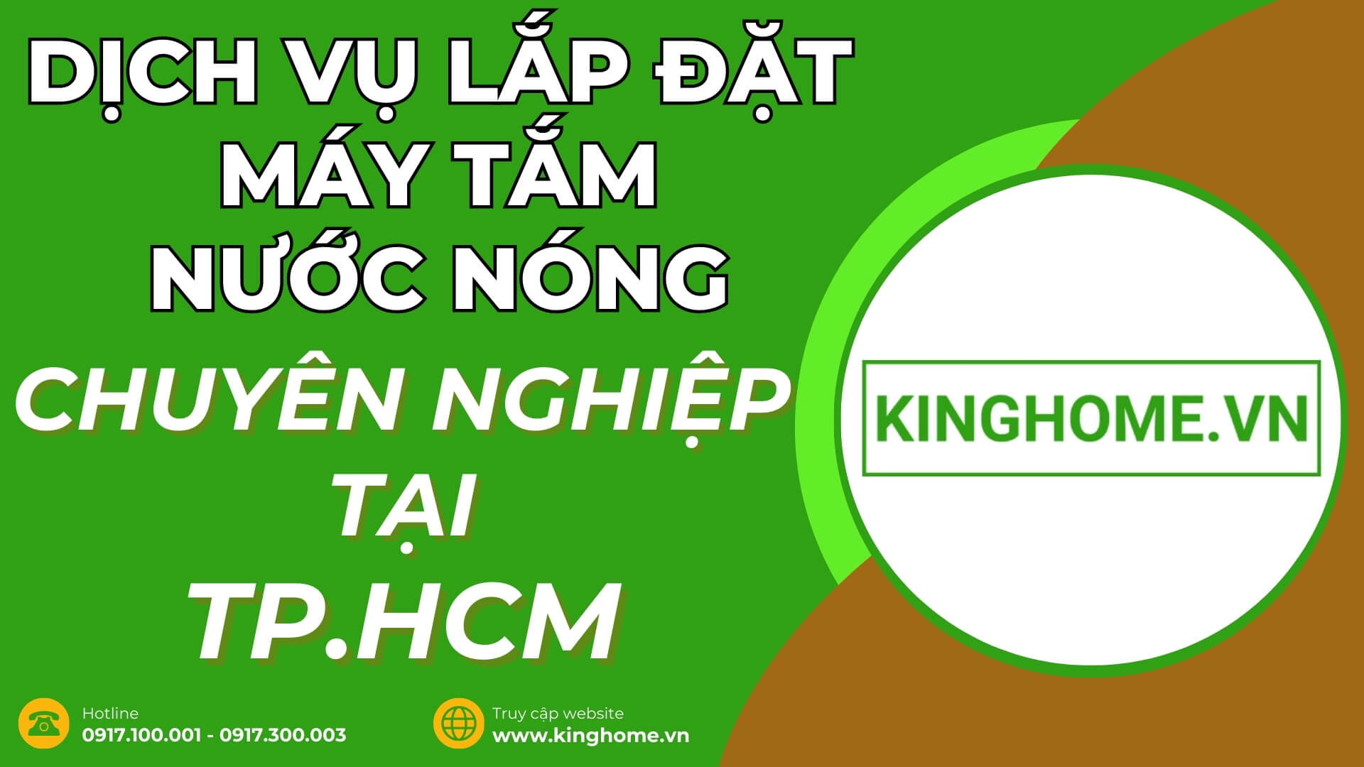 Dịch vụ lắp đặt máy tắm nước nóng ở đâu tại Hóc Môn TPHCM chuyên nghiệp tận nhà