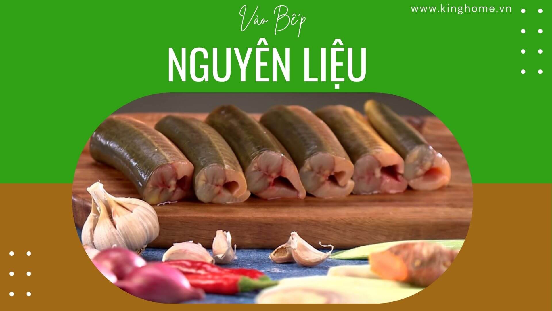 Nguyên liệu làm Món lươn nướng sả ớt