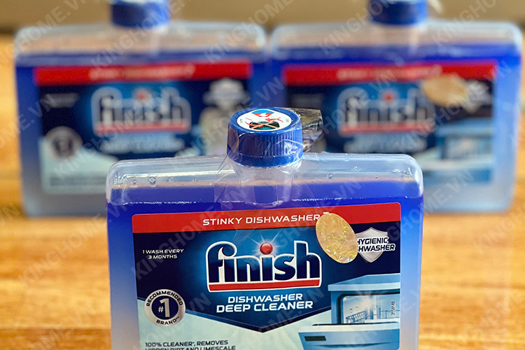 Dung dịch vệ sinh máy rửa bát Finish 250ml - Dạng dẹp