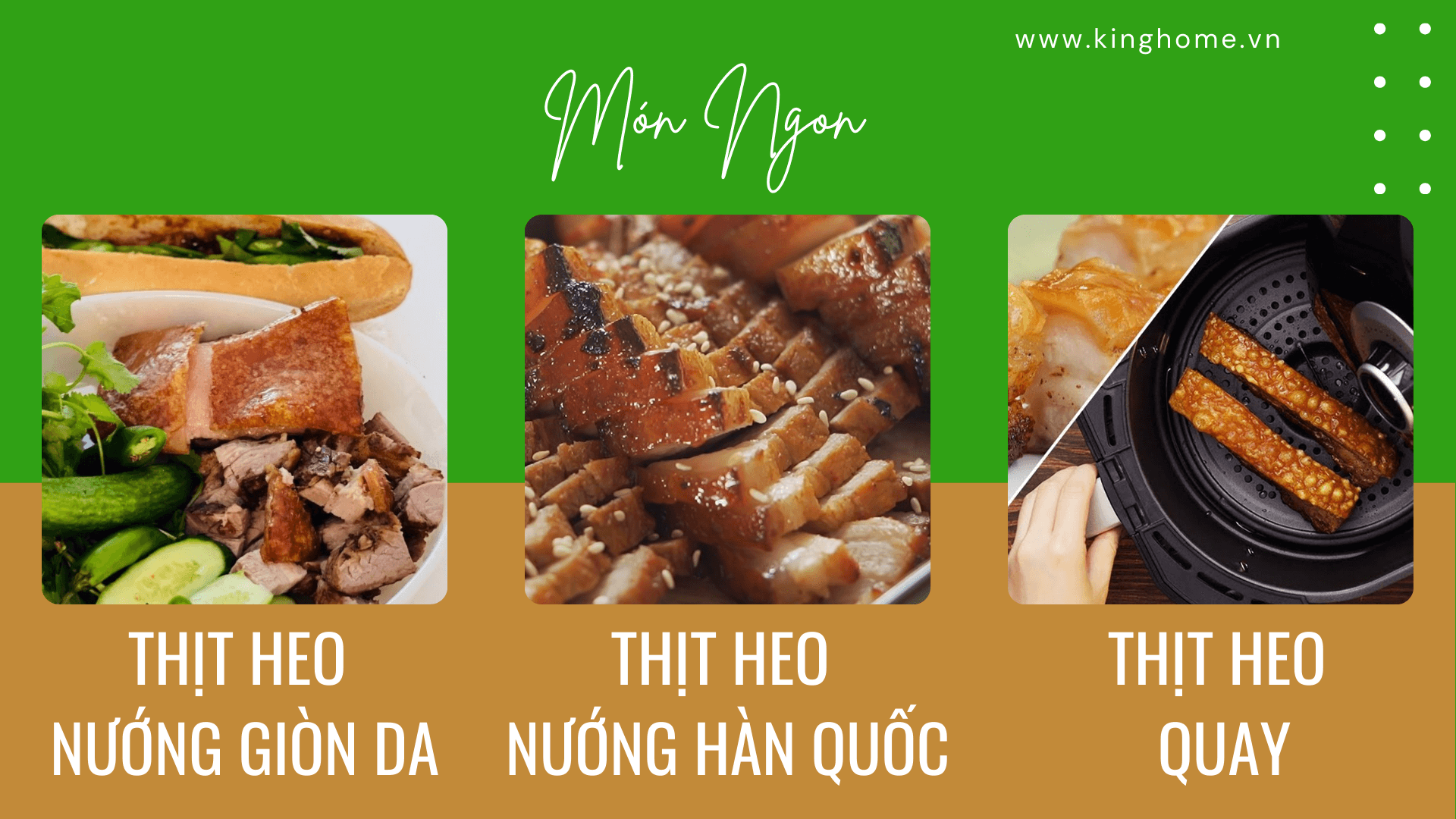 THỊT HEO NƯỚNG GIÒN DA, NƯỚNG HÀN QUỐC, QUAY