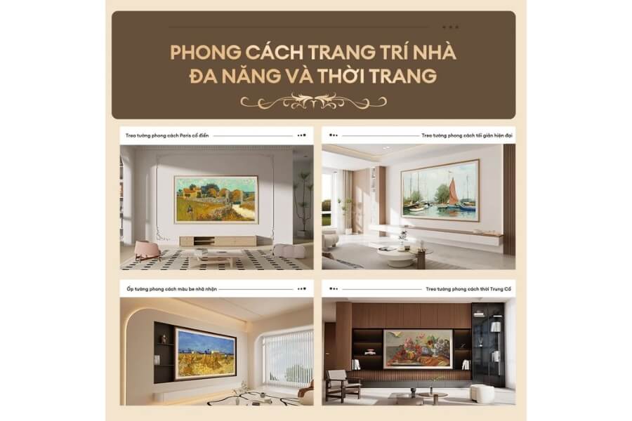 Google Tivi Coocaa khung tranh QLED 4K 55 inch 55LN7000G