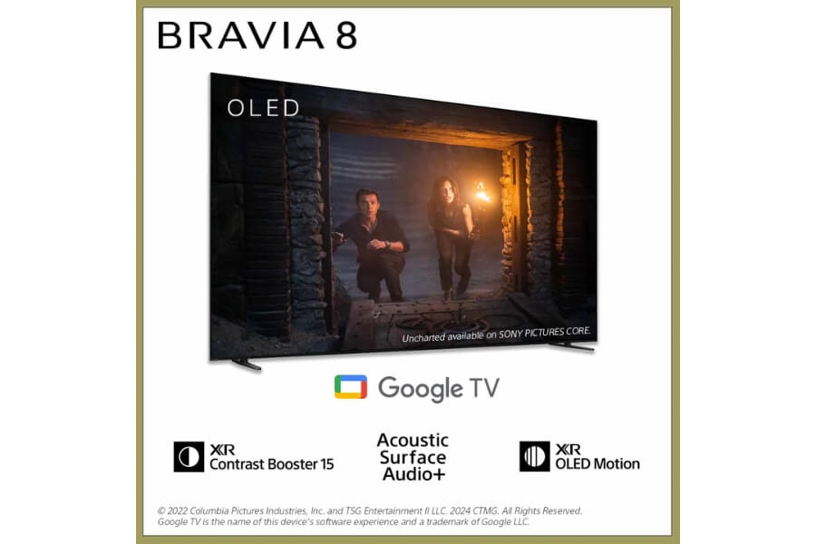 Tính năng Google Tivi OLED Sony 4K 55 inch K-55XR80