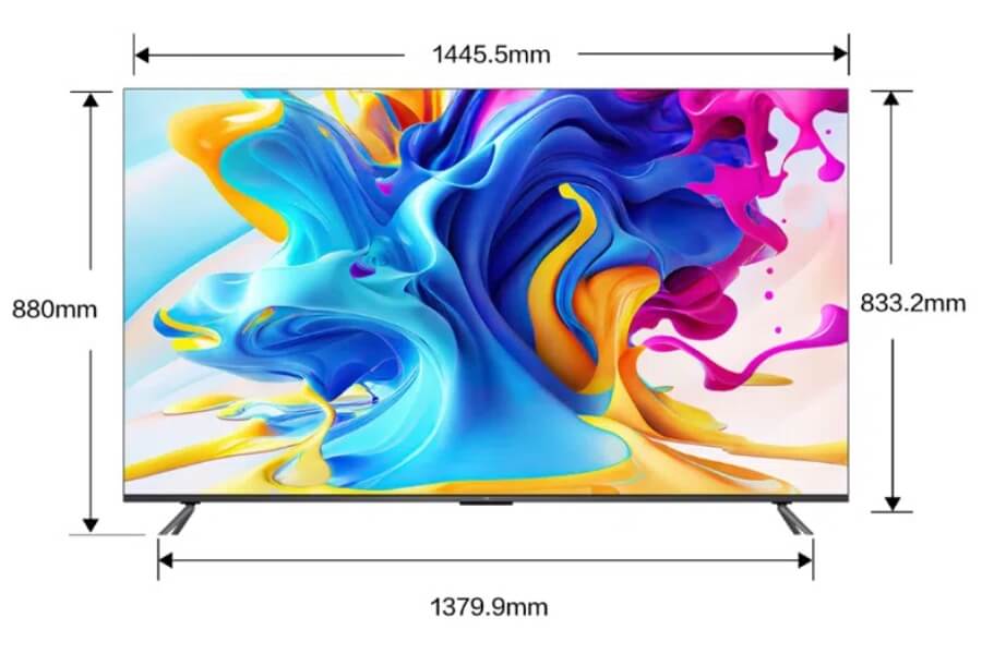 Google Tivi QLED TCL 4K 65 inch 65C645