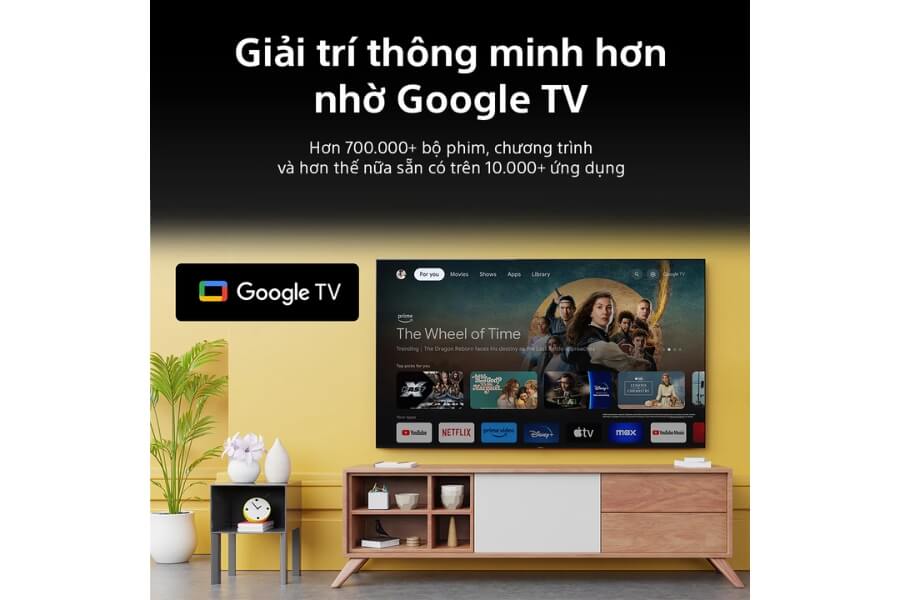 Tính năng Google Tivi Sony 4K 43 inch K-43S30