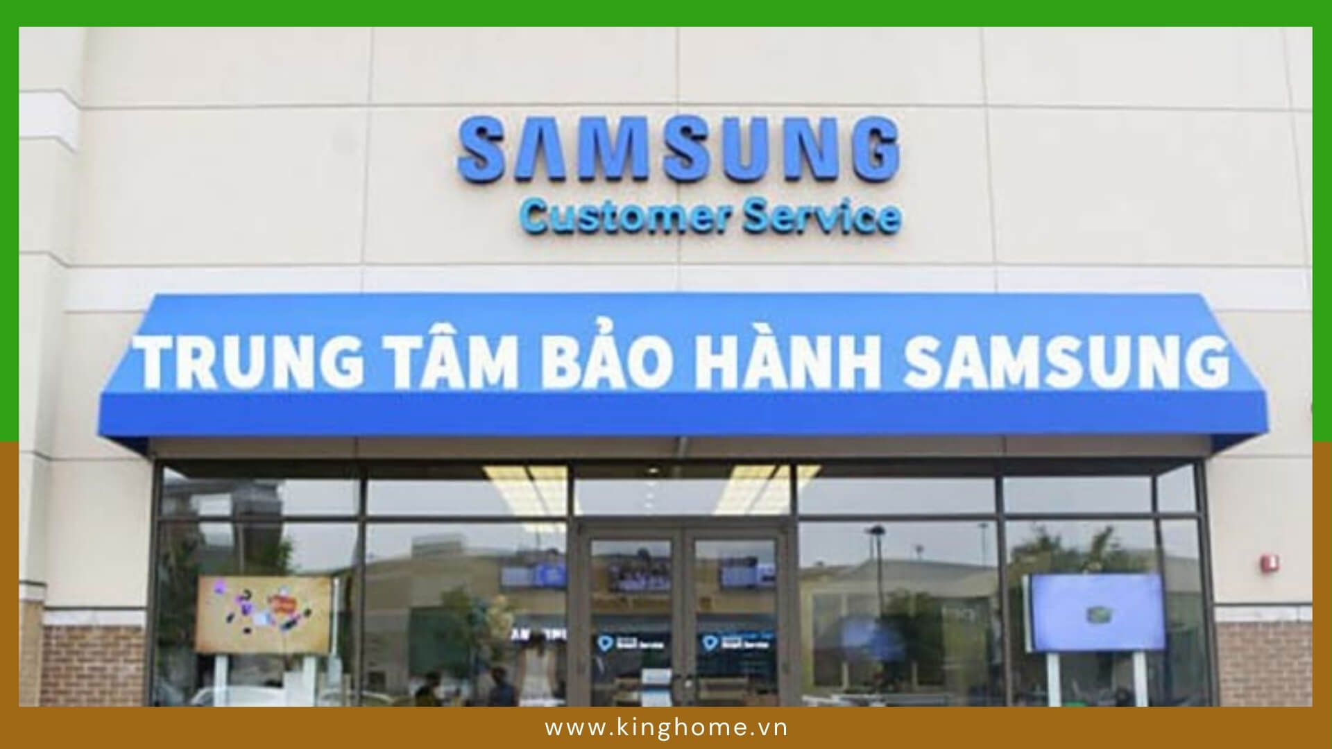 Liên hệ với trung tâm bảo hành Samsung