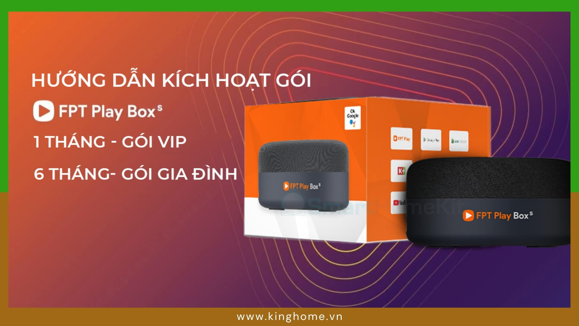 Kích hoạt gói FPT Play