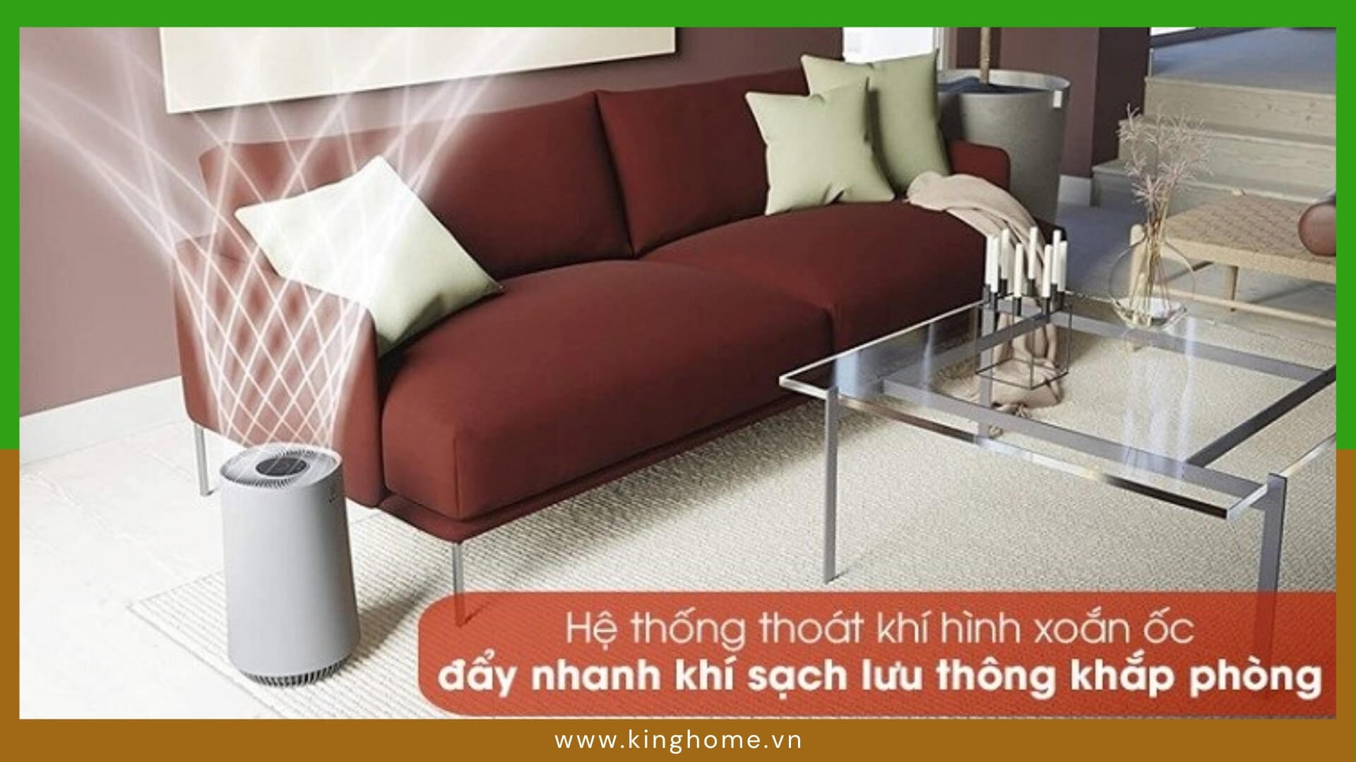 Cách đặt máy lọc không khí