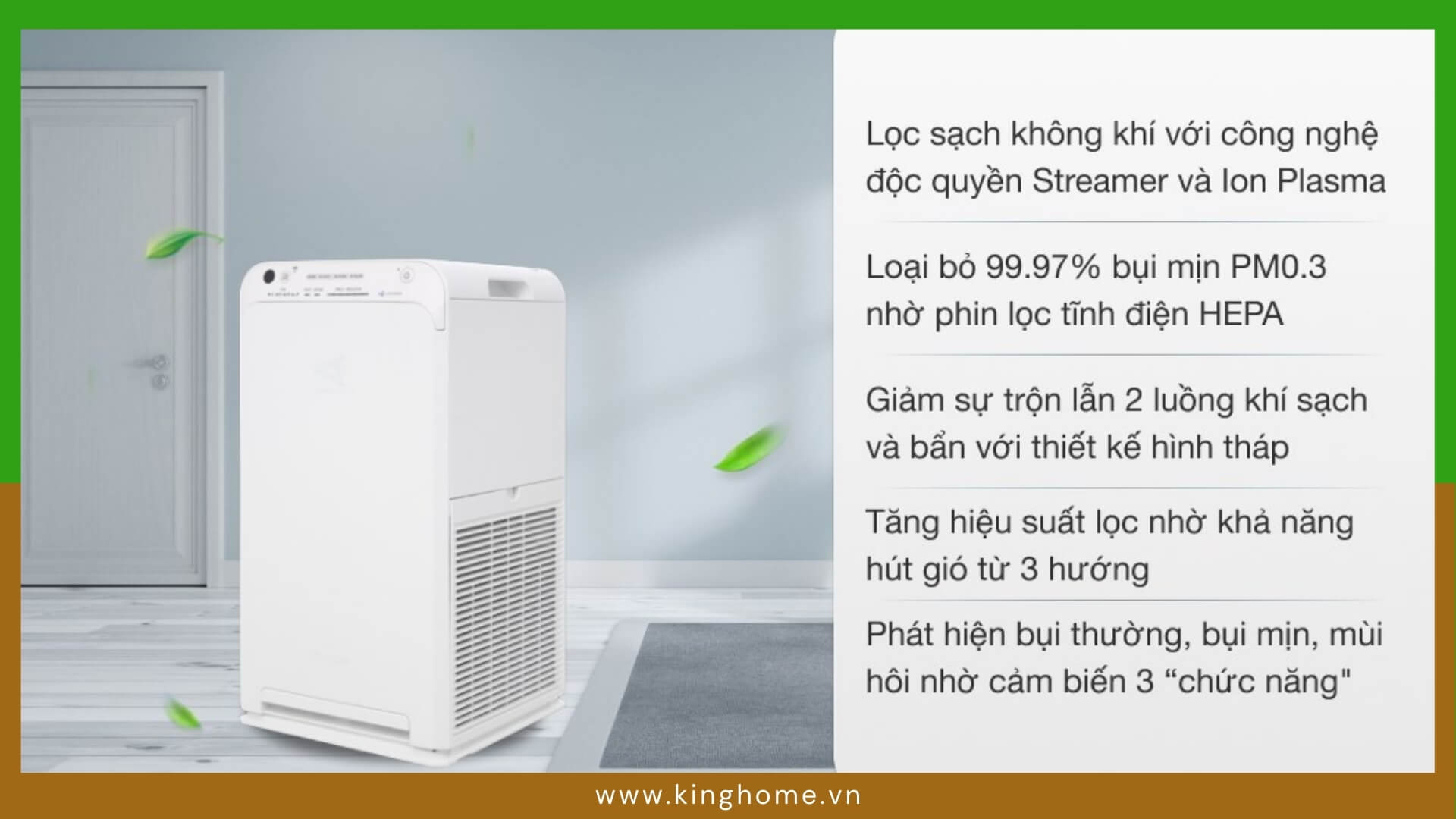 Các bước vệ sinh máy lọc không khí Daikin