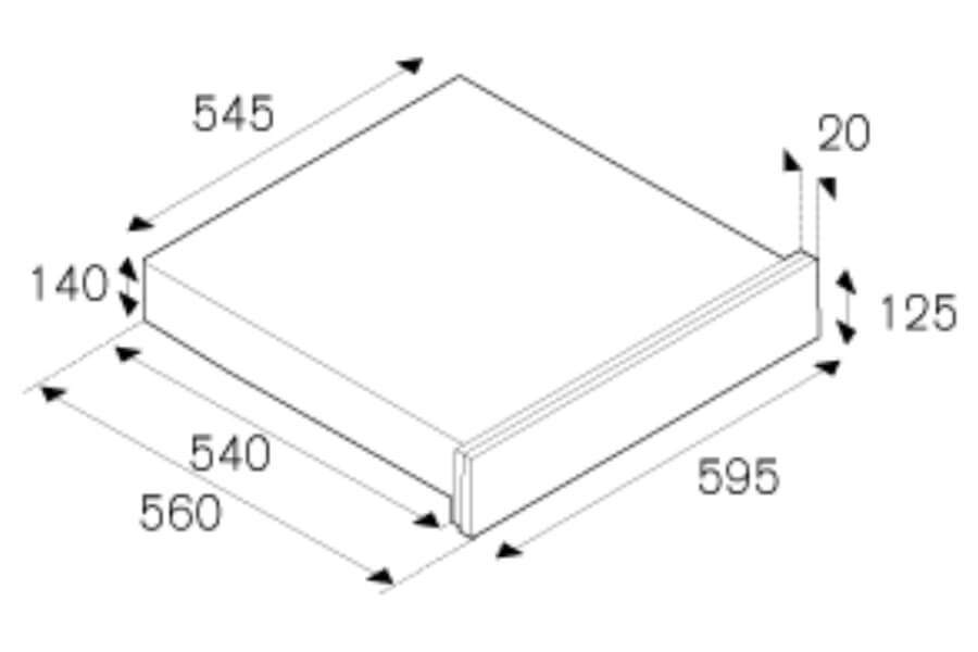 Khay hâm nóng Bertazzoni WD60HERA