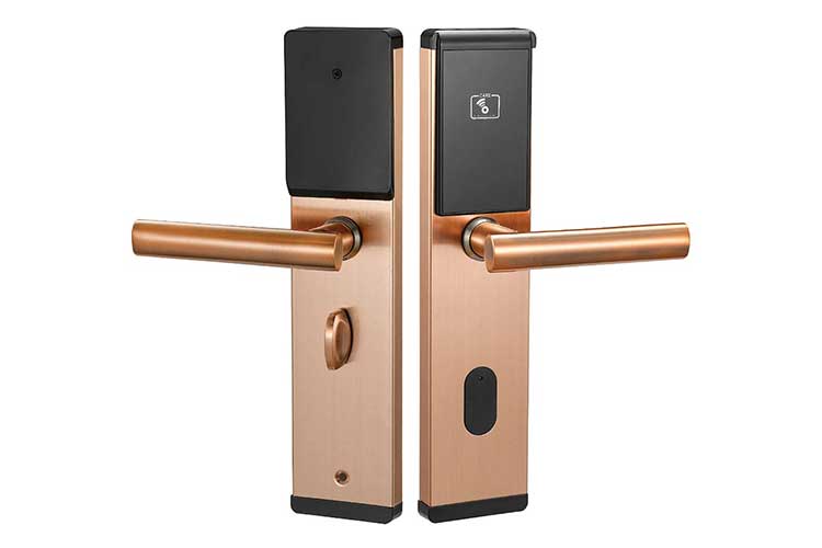 Khóa khách sạn điện tử Hubert HB KSCG77 COPPER