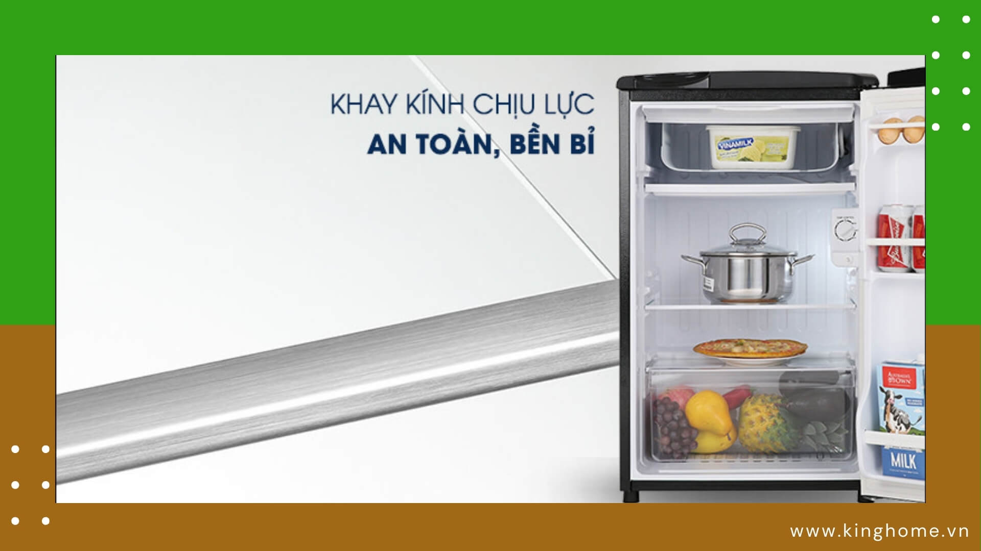 Kích thước tủ lạnh minibar trung bình hiện nay