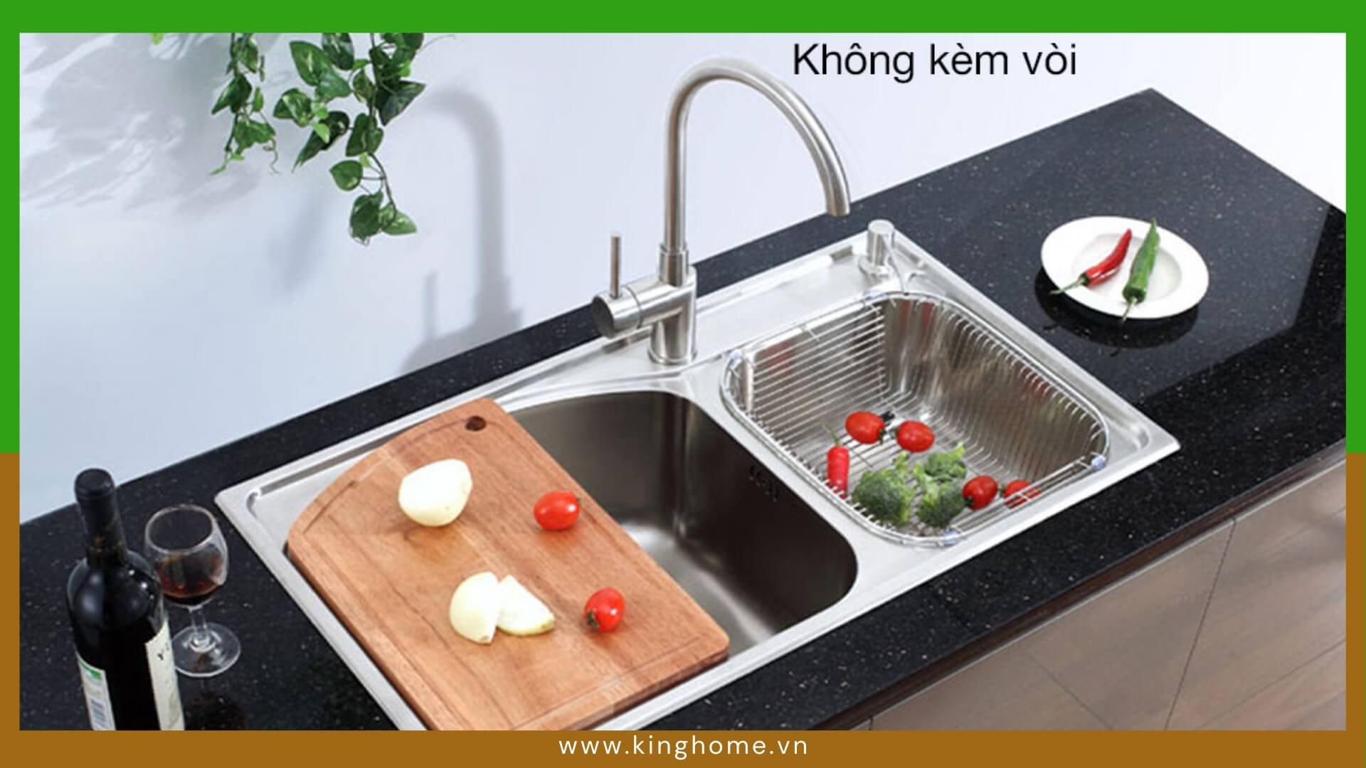 Chọn thương hiệu uy tín để mua chậu rửa chén