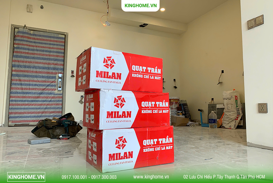 Lắp Đặt & Bàn Giao 3 Chiếc Quạt Trần Milan FY588 Chung Cư Jamila Khang Điền Phường Long Trường TPHCM