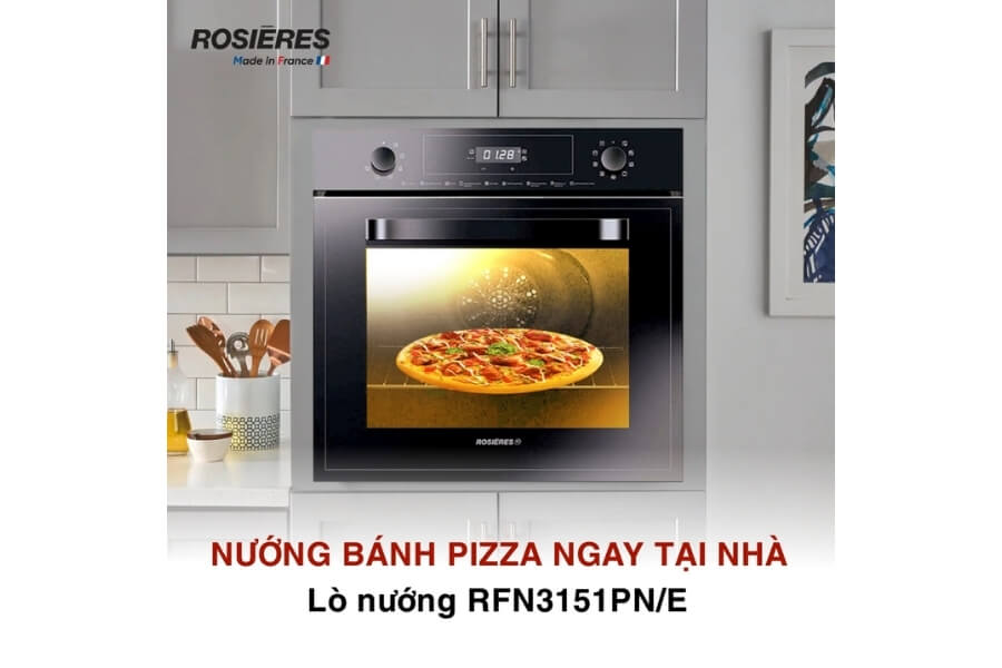 Lò nướng âm tủ 8 chức năng Rosieres RFN3151PN/E