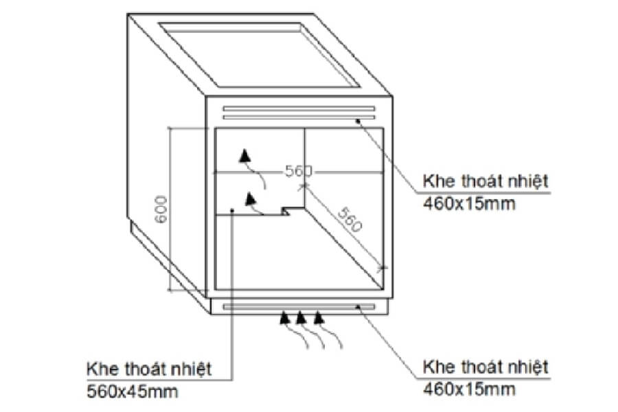 Lò nướng âm tủ 8 chức năng Rosieres RFN3151PN/E