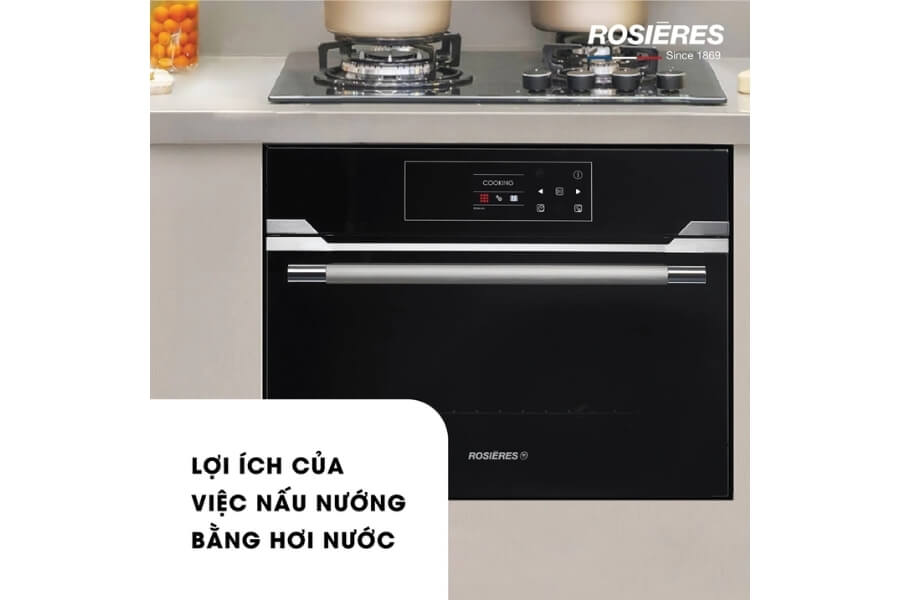 Lò nướng kết hợp vi sóng Rosieres RMG450B