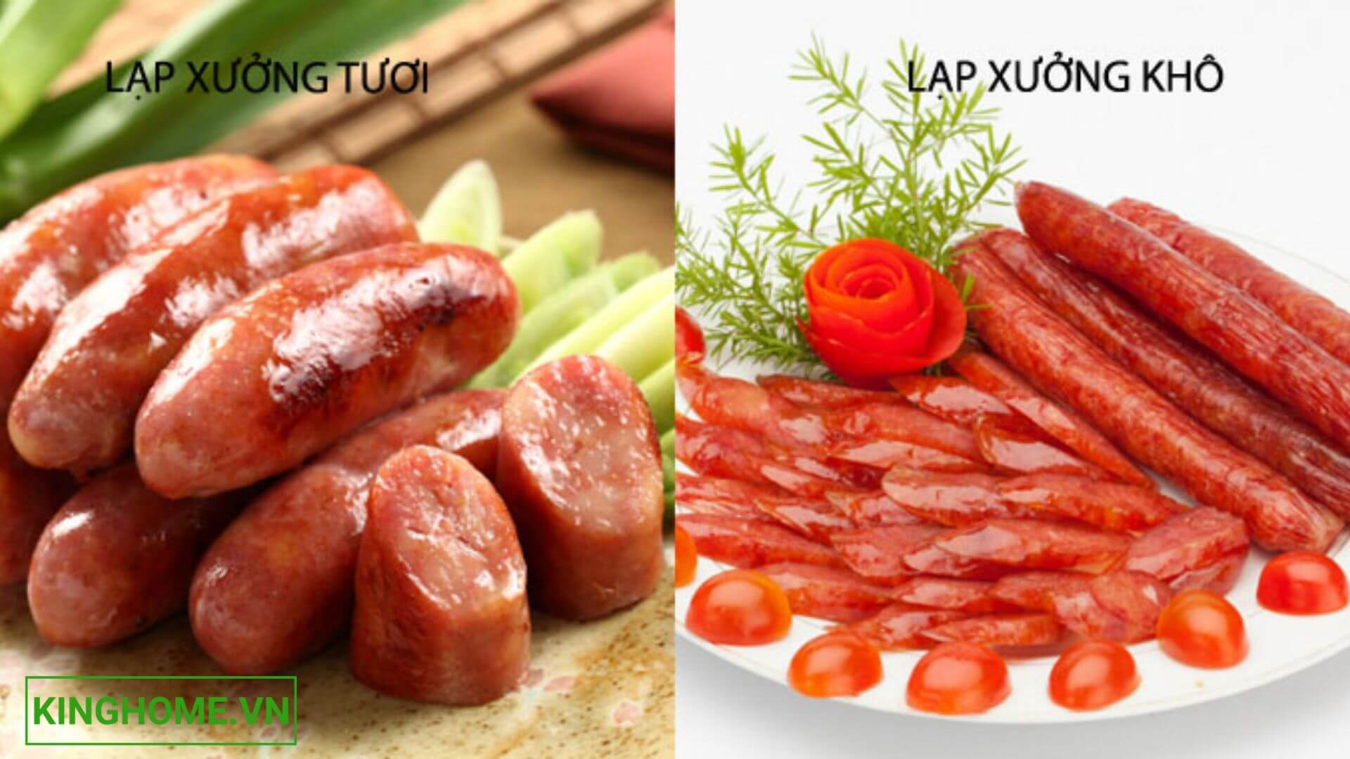 Các loại lạp xưởng