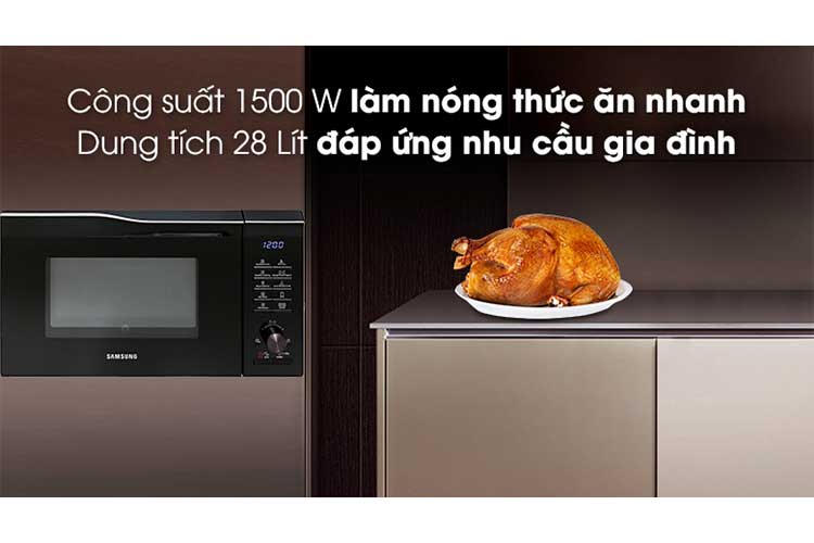 Lò vi sóng Samsung MC28M6035CK/SV - 28L