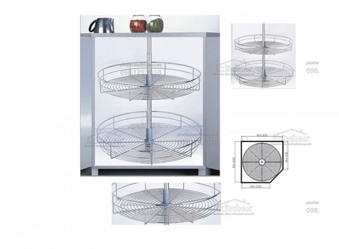 Mâm xoay 360 Grob GV304-360A