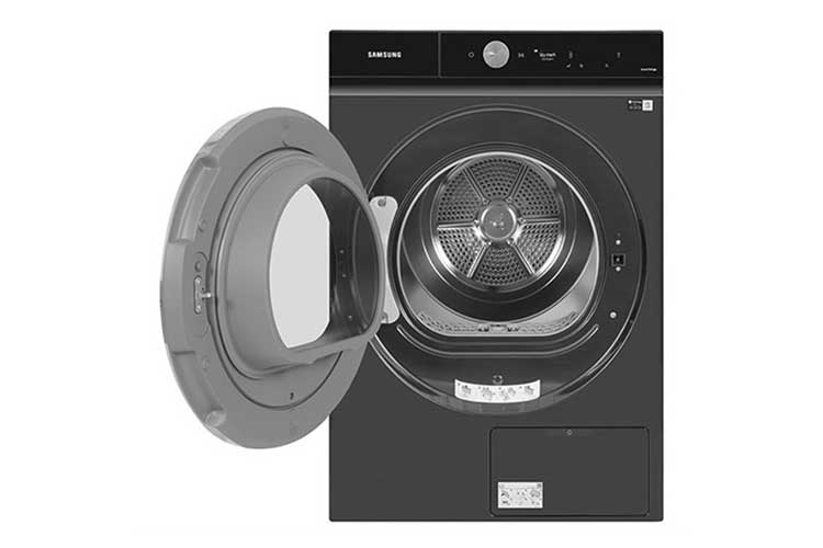 Máy sấy bơm nhiệt Samsung Bespoke AI 17 kg DV17B9750CV/SV