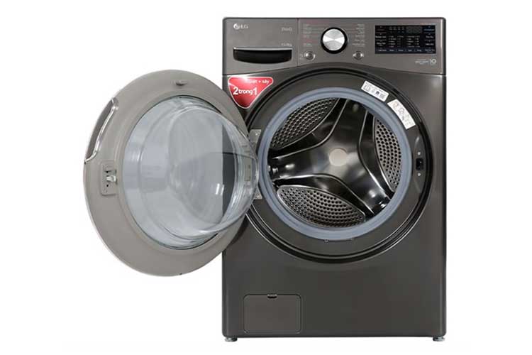 Máy giặt sấy LG 15/8 kg F2515RTGB