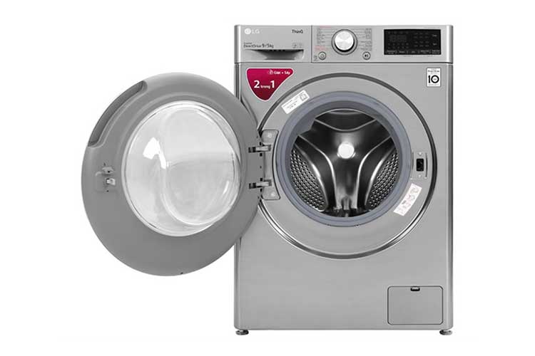 Máy giặt sấy LG 9/5 kg FV1409G4V