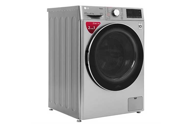 Máy giặt sấy LG 9/5 kg FV1409G4V