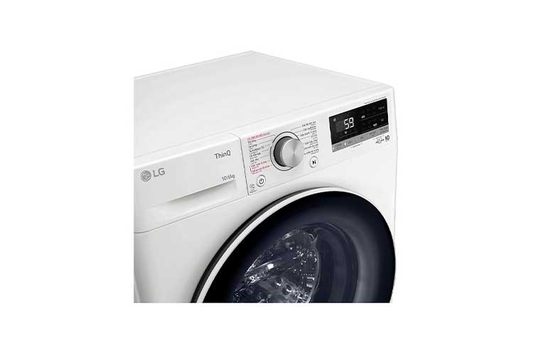 Máy giặt sấy LG 10/6 kg FV1410D4W1