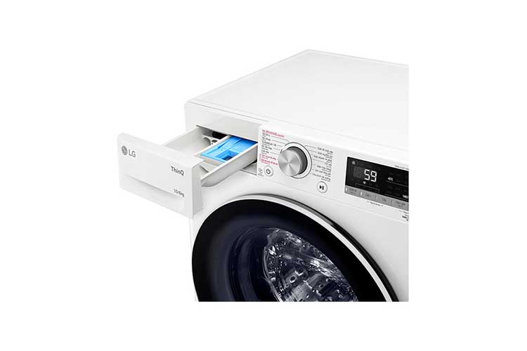 Máy giặt sấy LG 10/6 kg FV1410D4W1