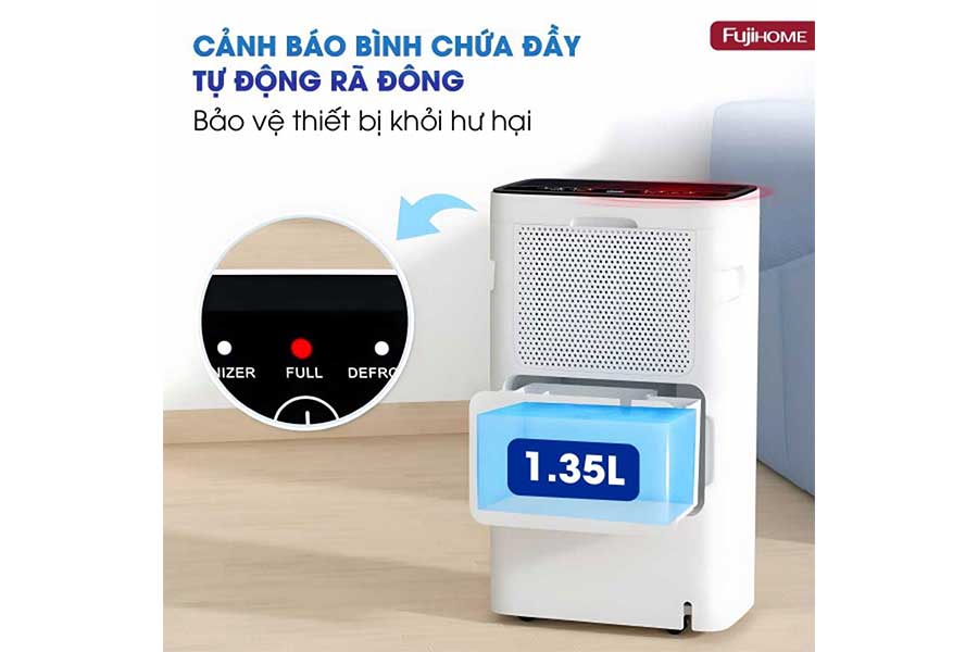 Máy hút ẩm dân dụng Fujihome AP10LITE
