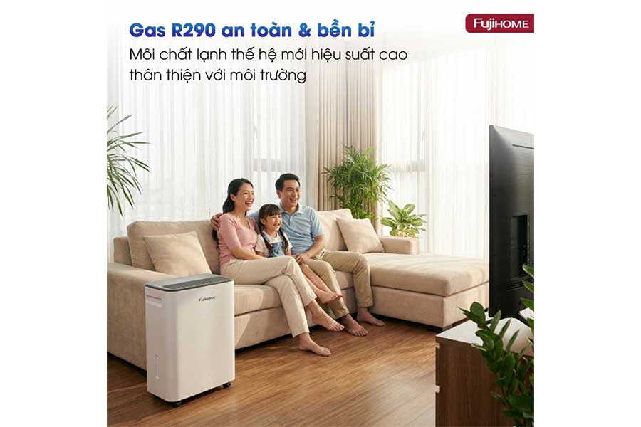 Máy hút ẩm dân dụng Fujihome DH12LITE