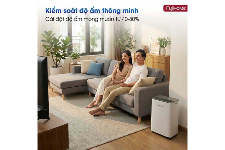 Máy hút ẩm dân dụng Fujihome DH16LITE