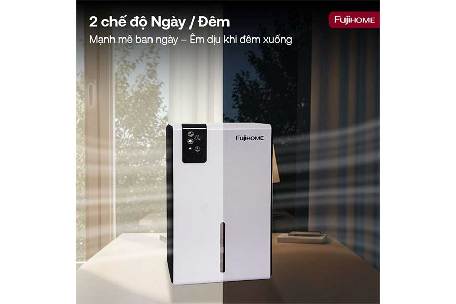 Máy hút ẩm bán dẫn Fujihome DHP23-MINI