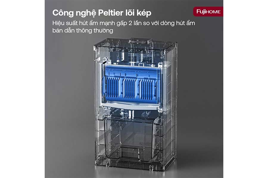 Máy hút ẩm bán dẫn Fujihome DHP23-MINI