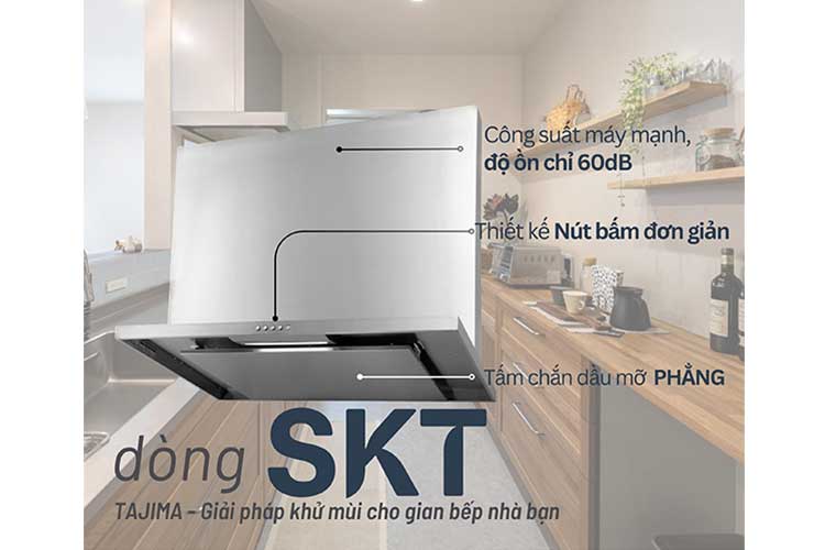 Máy hút mùi nội địa Nhật Tajima – Dòng SKT AF90