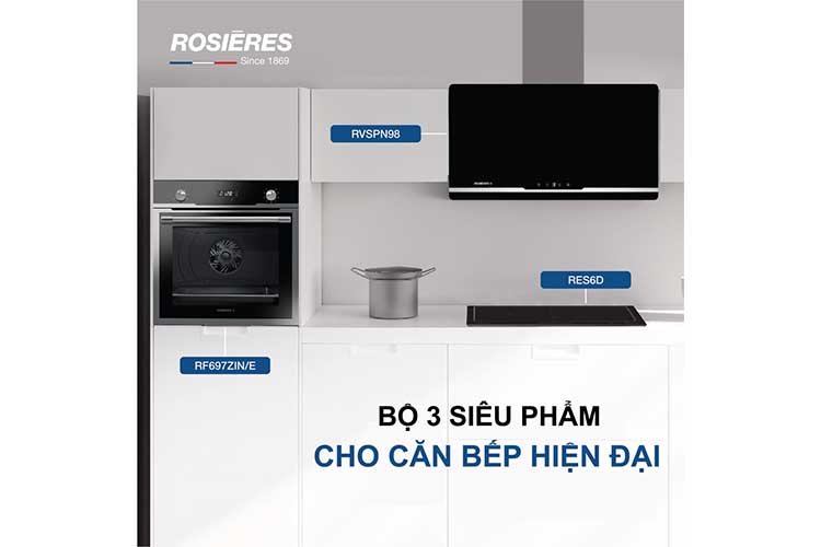 Máy hút mùi ống khói 90cm Rosieres RVSPN98